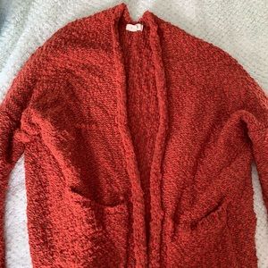 Rustic Orange Cardigan